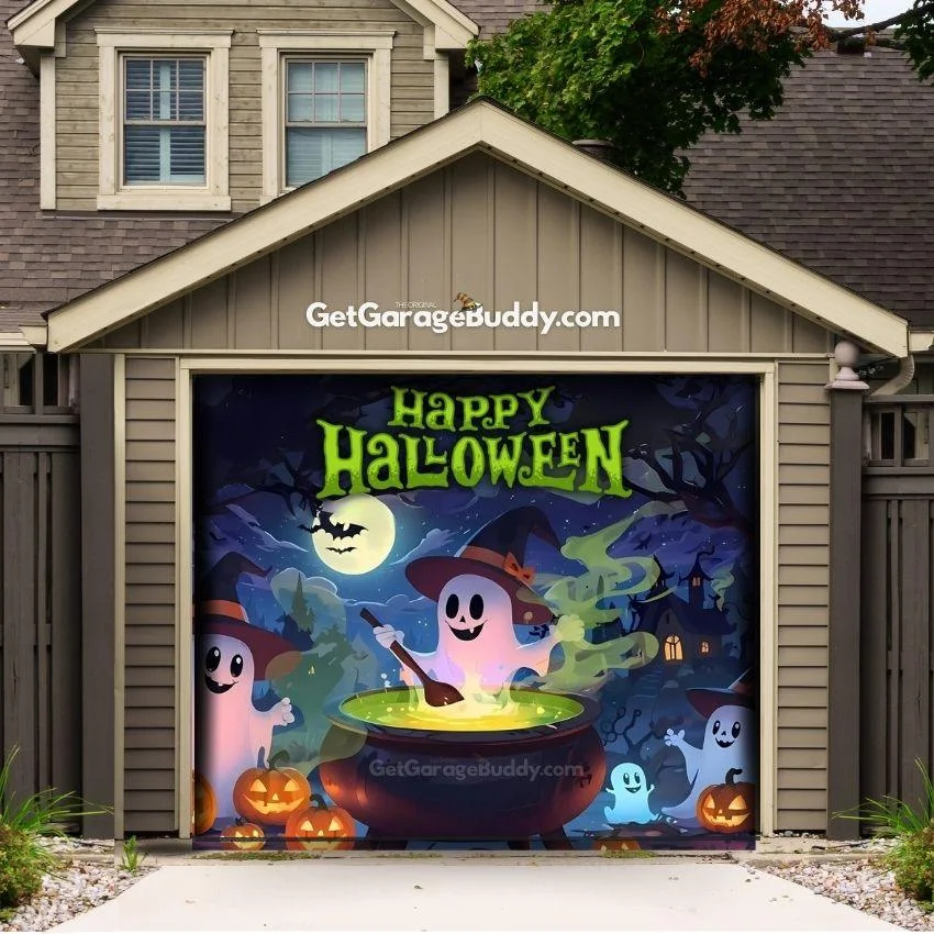 GarageBuddy Halloween Garage Door Covers