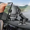 Car Phone Holder with Suction Cup 360 Rotating GPS Support for 4-7.2 Inch Phones