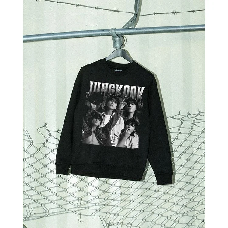 BTS Jungkook Birthday Classic Collage Sweatshirt