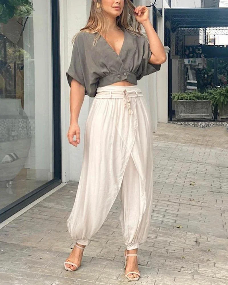 Casual Two Piece Suit