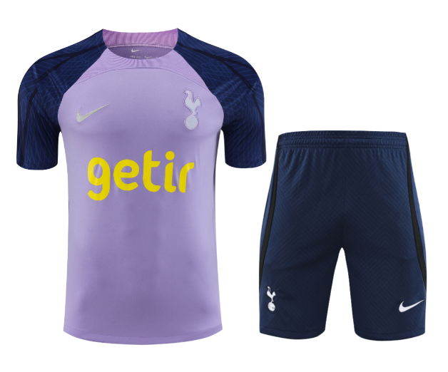 23/24 Tottenham Training Short Sleeve Kit Football T-Shirt Thai Quality