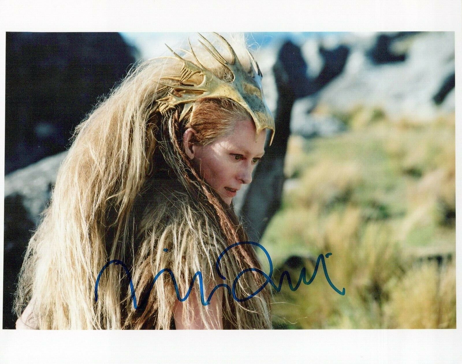 Tilda Swinton Chronicles Of Narnia autographed Photo Poster painting signed 8x10 #3 White Witch