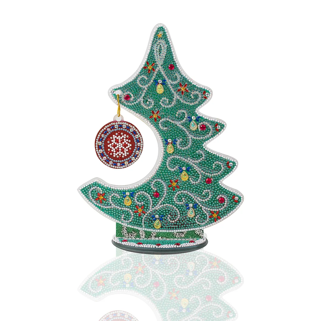 DIY Diamond Painting Christmas Tree Crystal Art Ornaments