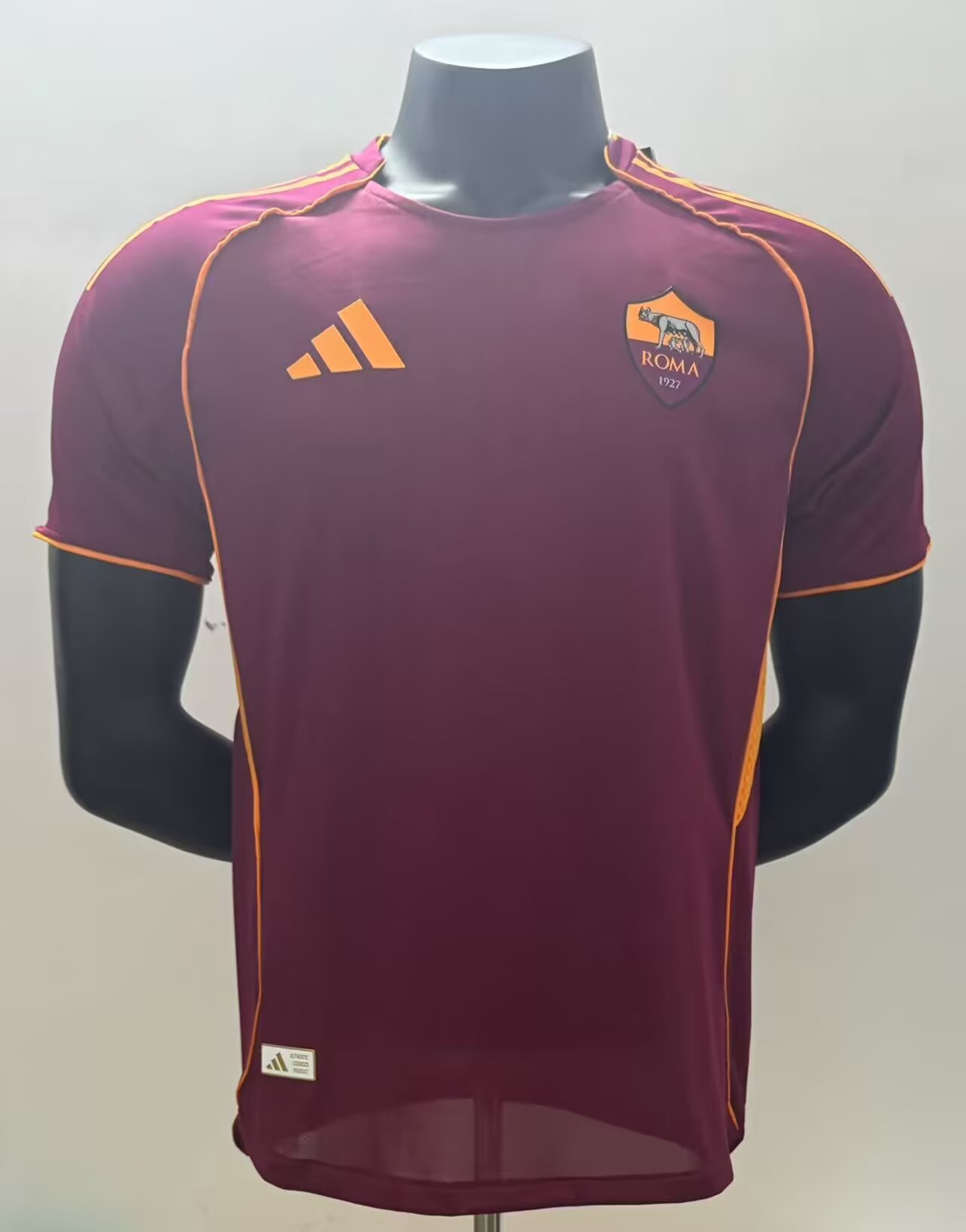 25/26 Roma Player Version Home Football Shirt Thai  Quality