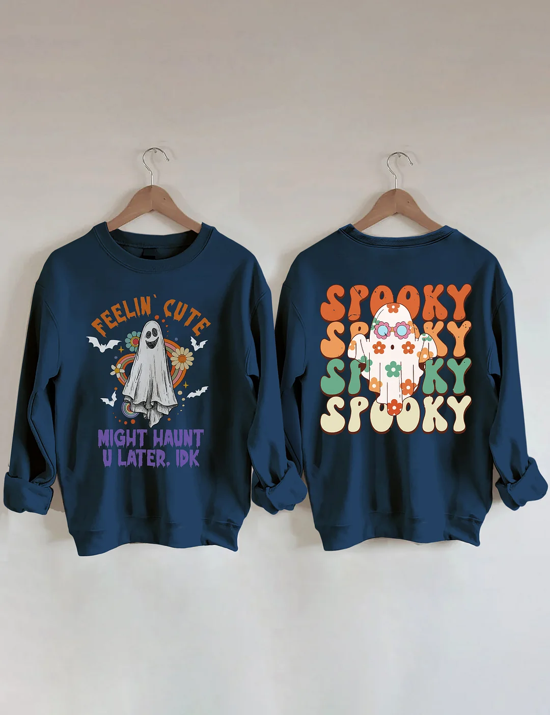 Feelin Cute Might Haunt U Later Sweatshirt