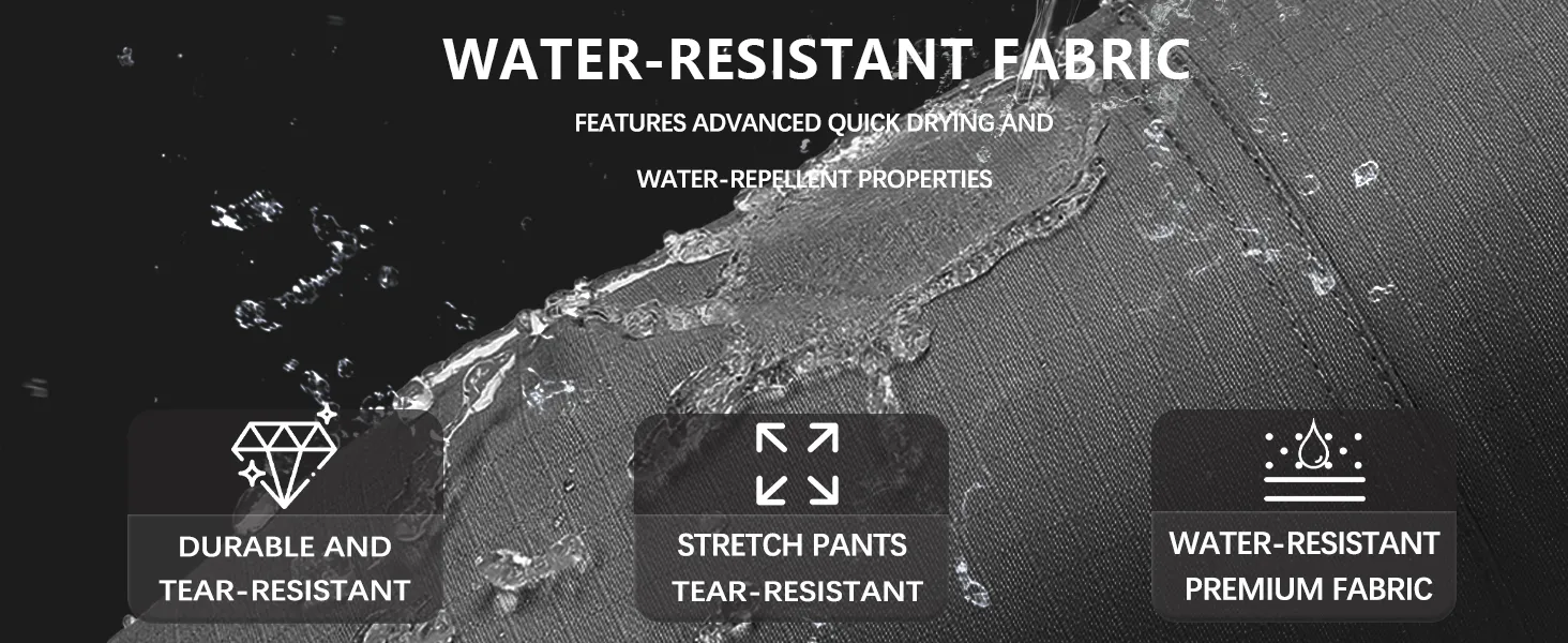 mens water resistant pants