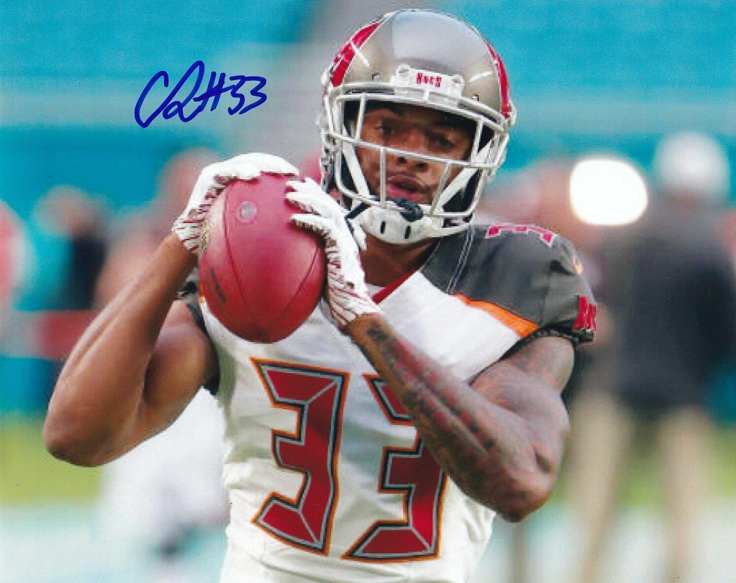 Carlton Davis Autographed Signed 8x10 Photo Poster painting ( Buccaneers ) REPRINT