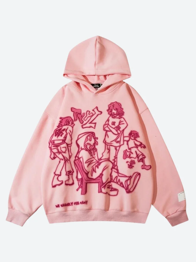 Brownm Vaguely Feel Many Hoodie