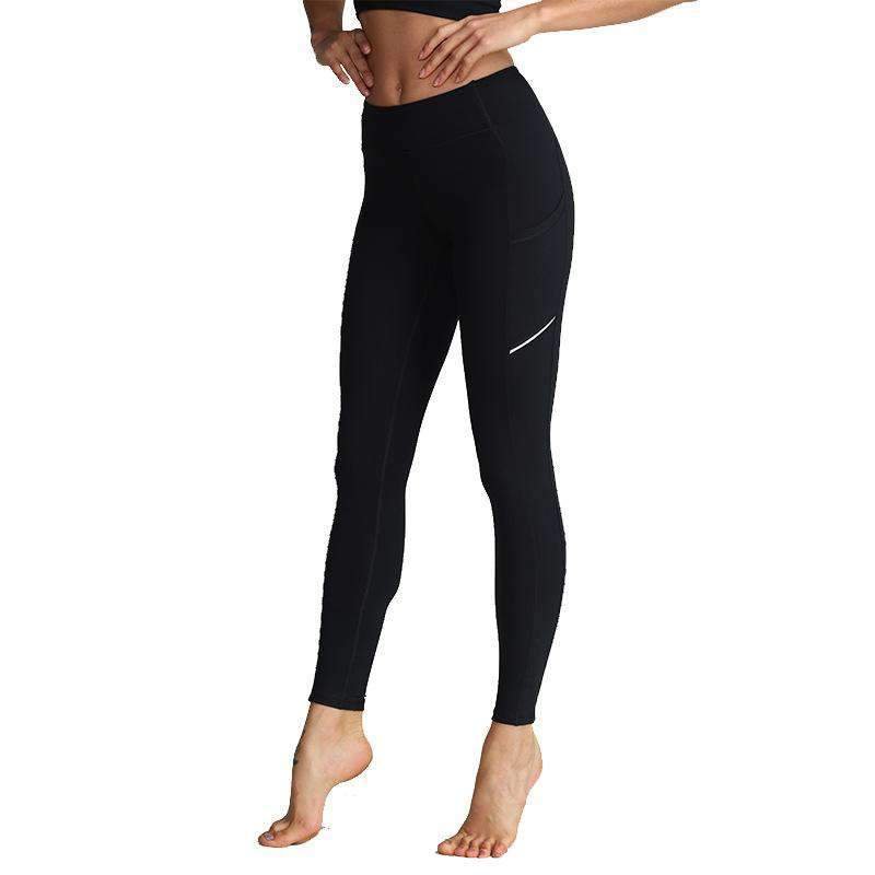 Elastic Sports Running Fitness Yoga Pants Leggings-elleschic