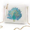 Peafowl Cha&icirc;ne Crossbody Sacs