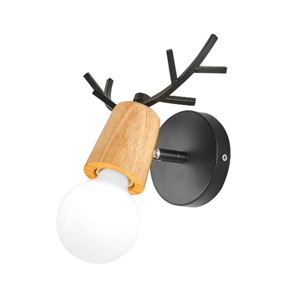 

E27 Nordic Deer Head Wall Corridor Aisle, Black, 501 Original
