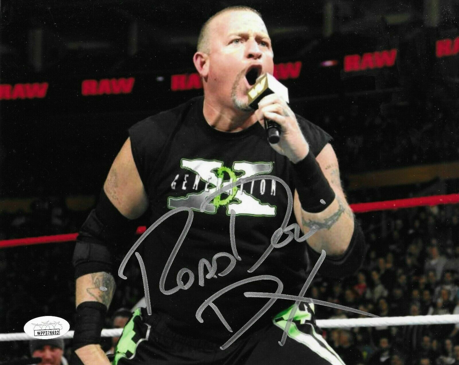 Jesse James signed WWE Road Dogg 8x10 Photo Poster painting JSA