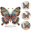 Diamond Painting Gorgeous Butterfly Desktop Diamond Art Kits for Home Office Decor