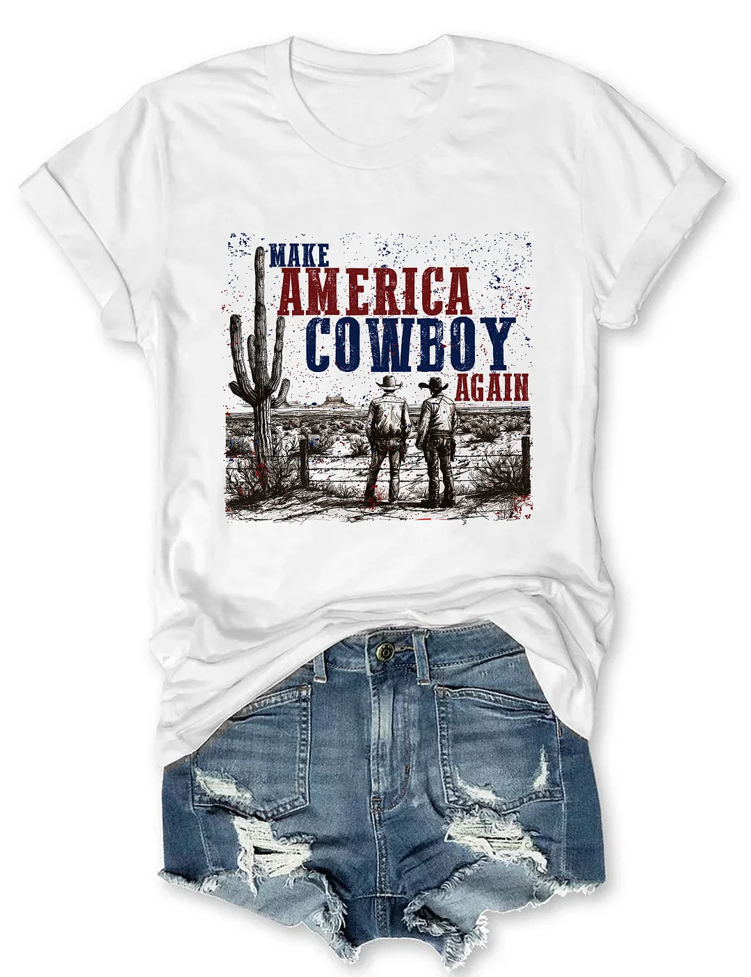 Make America Cowboy Again T-shirt