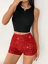 Women's Sexy Shiny Sequin Slim Party Bodycon Miniskirt