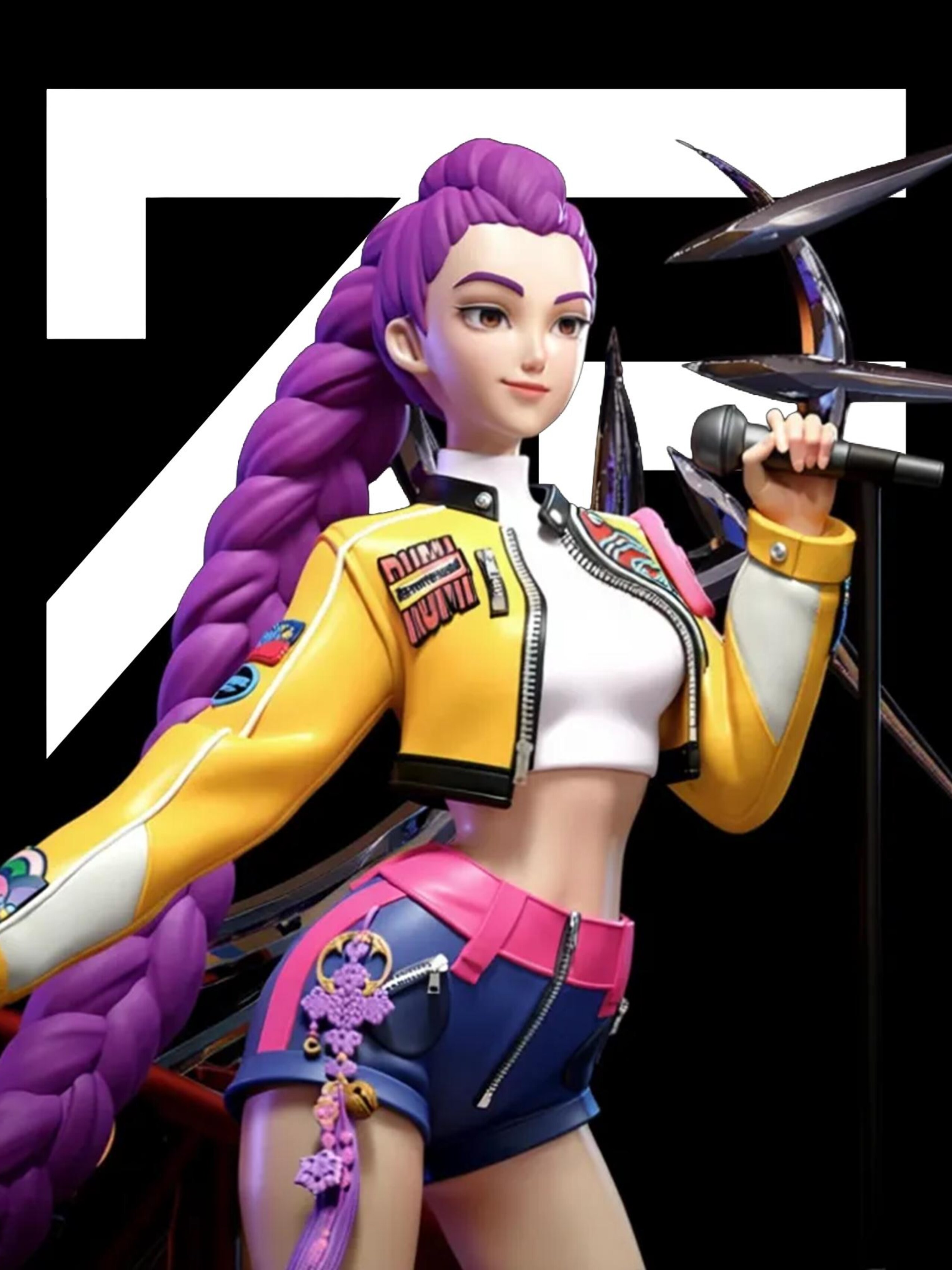 Singer Figure Rumi K-POP Demon Hunters STL | Idol Singer Figure | 1/6 Scale Statue ...