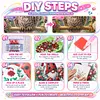 Kits de peinture en diamant partiel en forme de forme en forme sp&eacute;ciale de hibou en forme de 5d pour adultes d&eacute;butants, d&eacute;coration int&eacute;rieure, peintures en diamants, art de pierres pr&eacute;cieuses 11,81 x 11,81 pouces