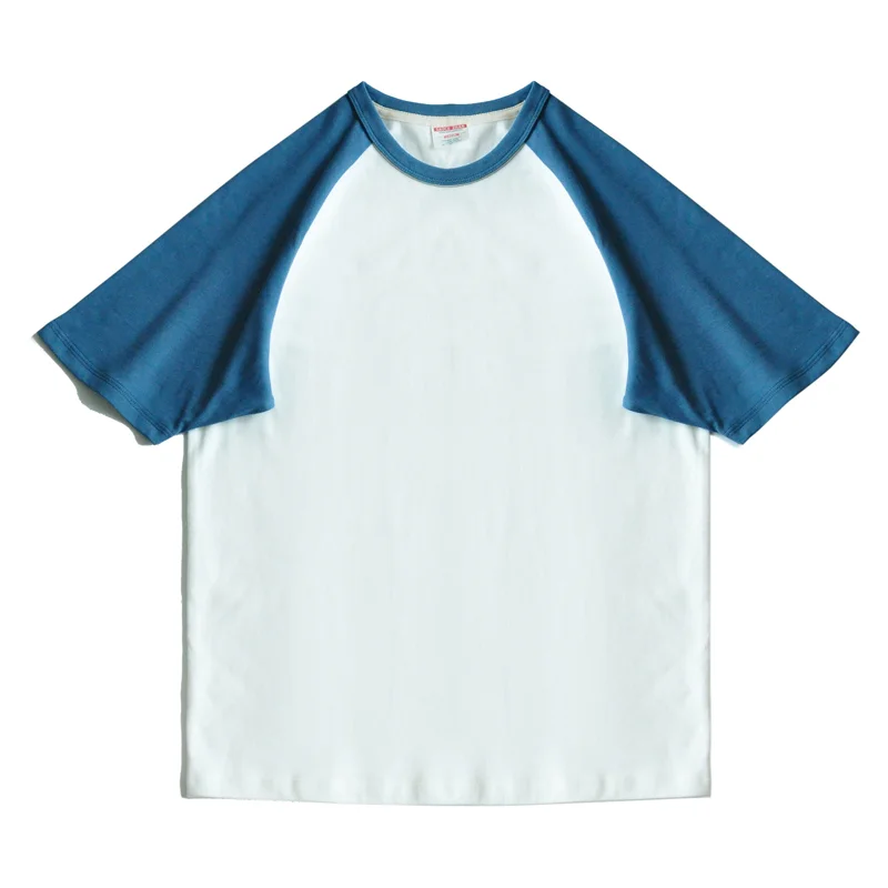 Versatile Heavyweight Organic Cotton Contrast Color T-Shirt