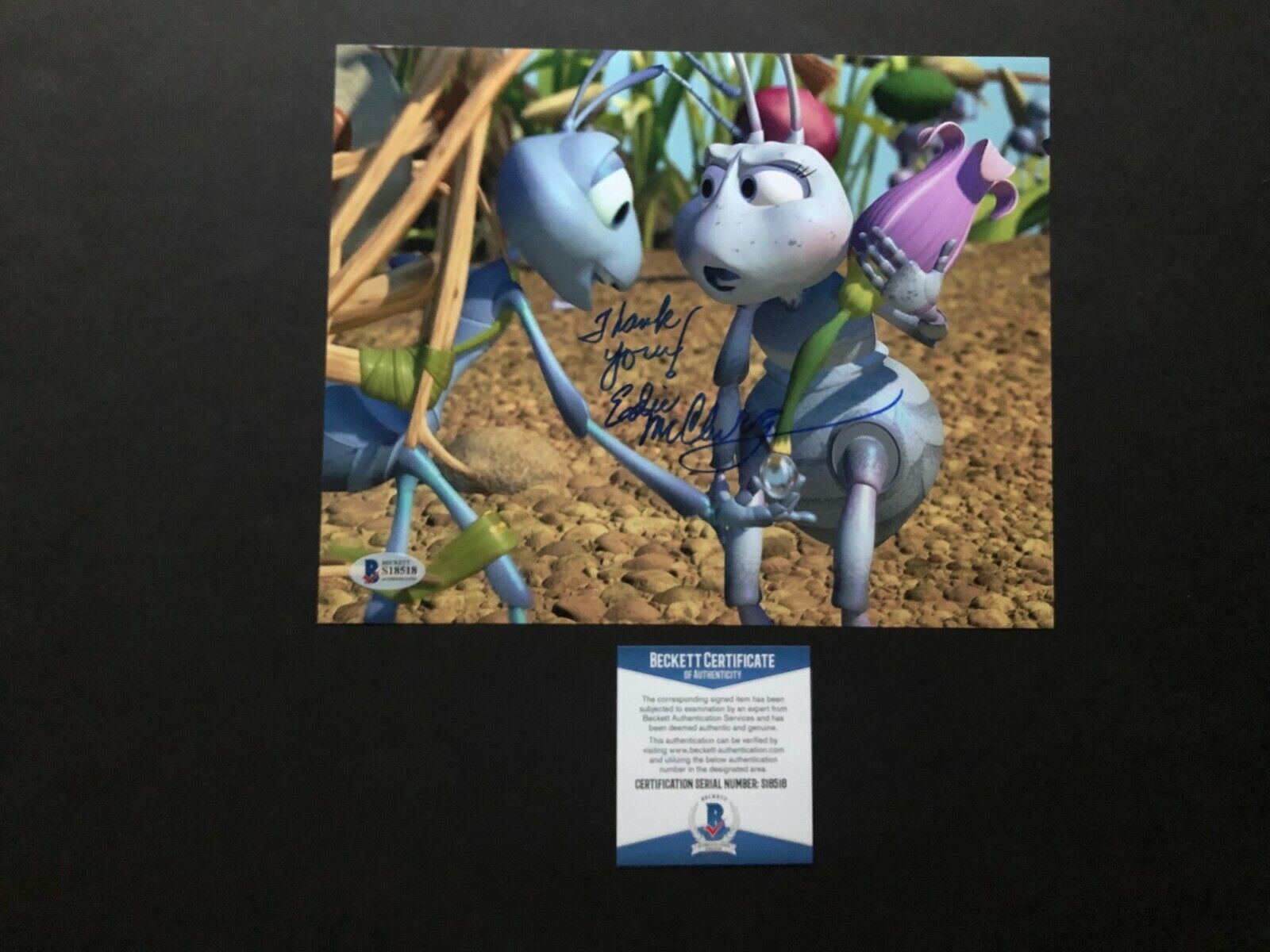 Edie McClurg Hot! signed autographed Bug's Life Flora 8x10 Photo Poster painting Beckett BAS coa