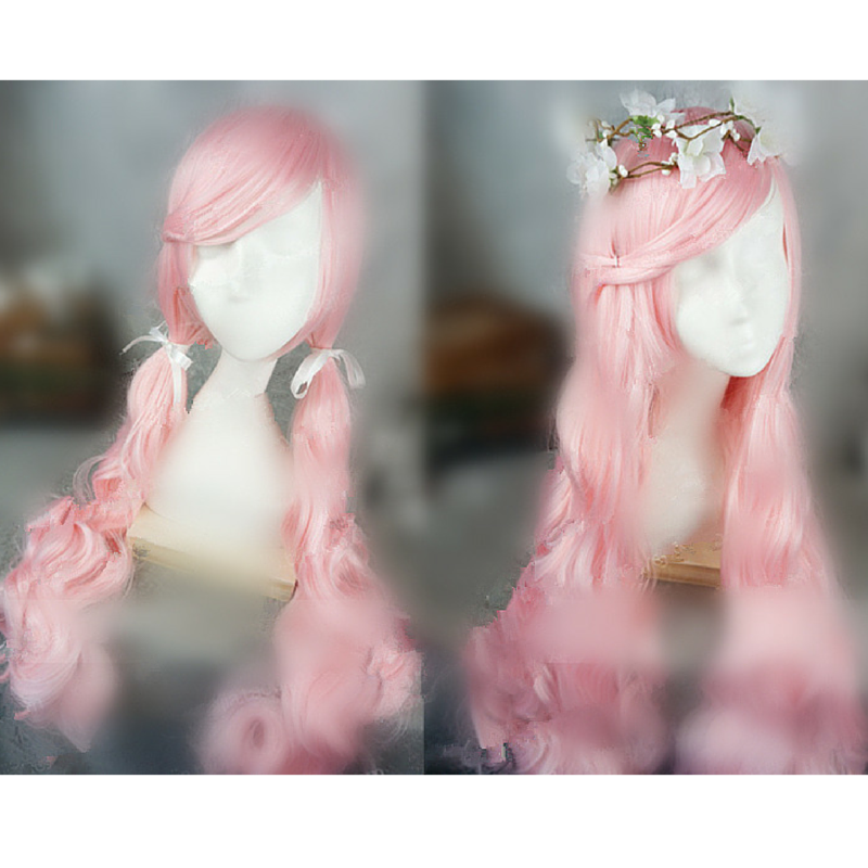 Pink Lolita Long Curl Wig SP166981