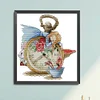 Sleeping Alice -16CT Stamped Cross Stitch Kit(26*28cm)