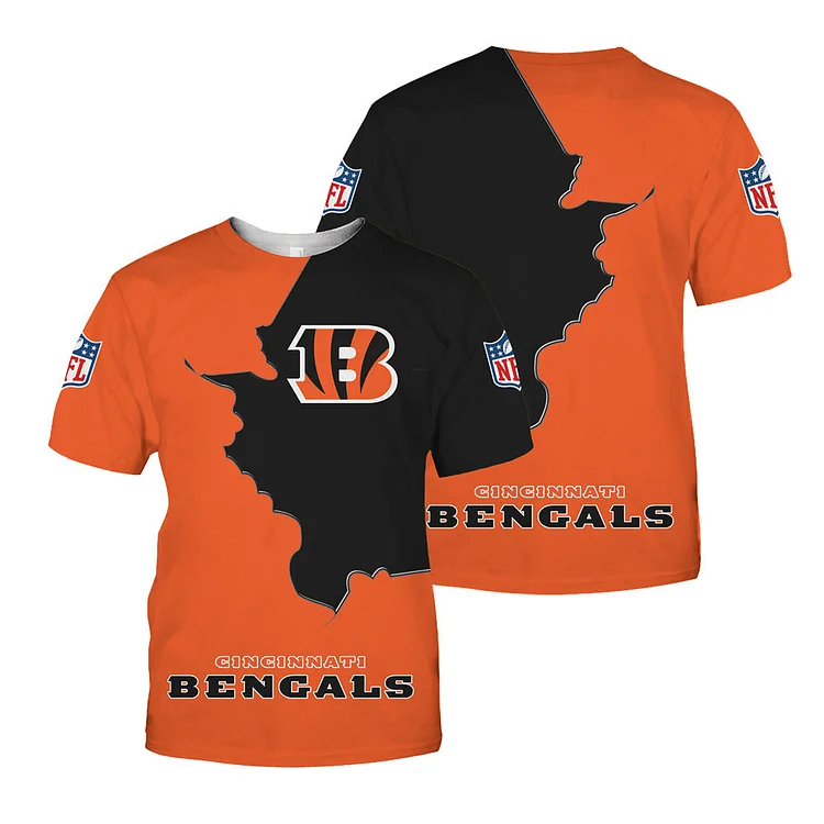 Cincinnati Bengals All Over Print T-Shirt