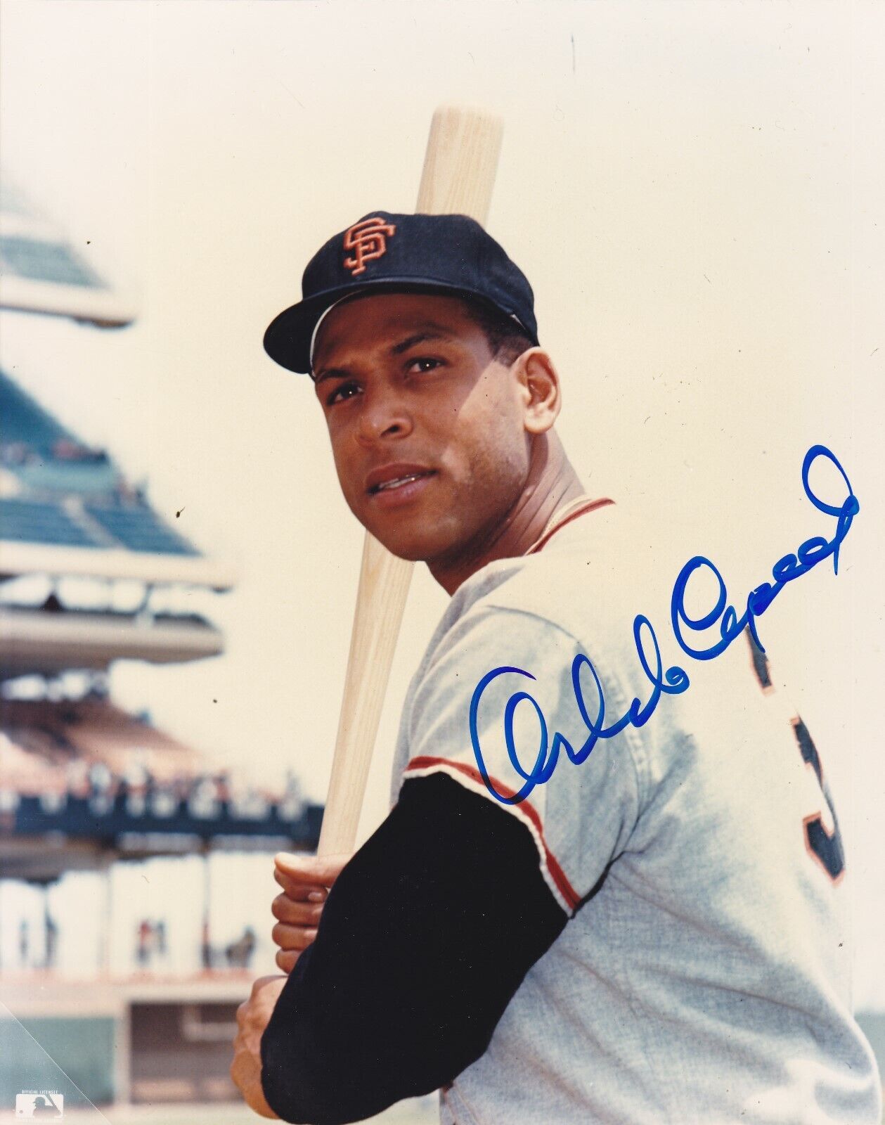 Orlando Cepeda signed 8x10 S.F. Giants color Photo Poster painting-(HOF) #2