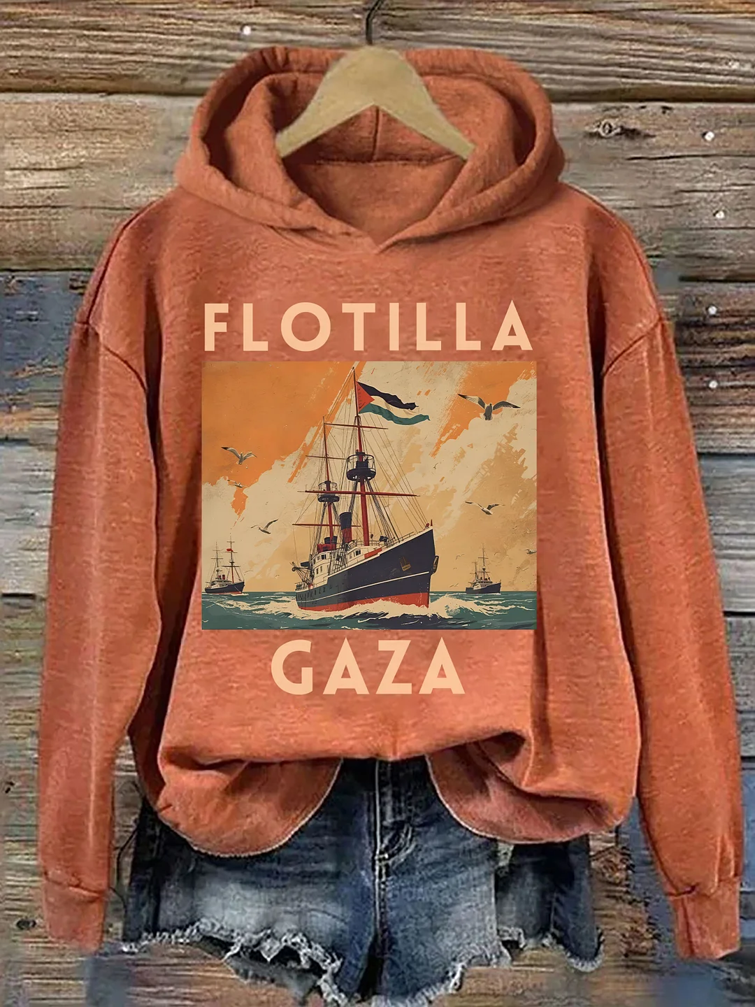 Flotilla Gaza Hoodie
