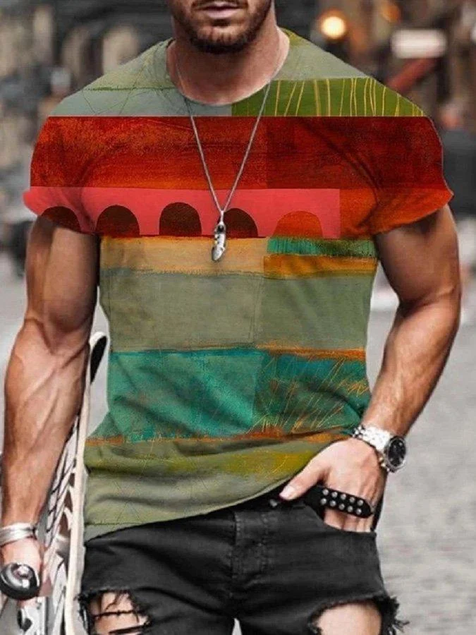 Striped Casual Printed Shirts & Tops