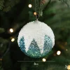 Stylish Shimmers Decorative Balls for Christmas Tree