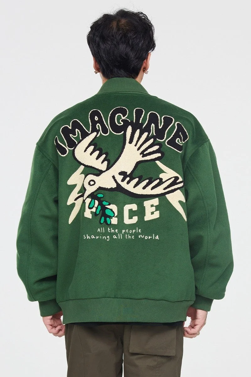 F2CE Imagination Varsity Jacket