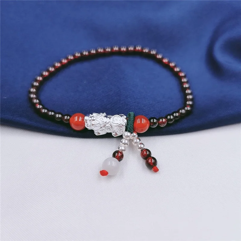 PiYao Punk Garnet Bracelet