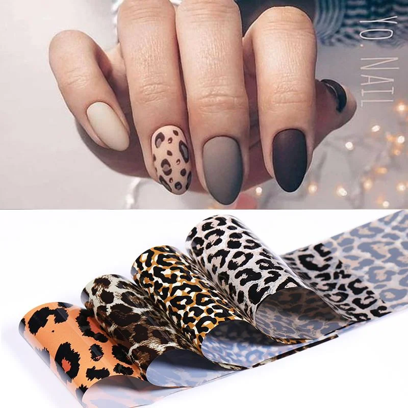 Christmas Of Foil Nail Art Stickers Set With Marble Flower Gilding Pattern Nail Transfer Decals Decorations Nail Accessories