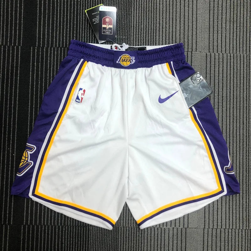 Short Los Angeles Lakers NBA Maillot De Fou, site maillot de foot pas cher