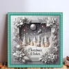 Christmas Wishes-11CT Stamped/Counted Cross Stitch 40*40cm