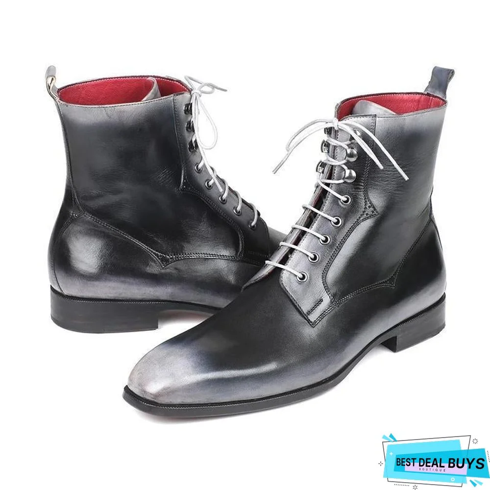 Men's Fashion Leather Martin Boots