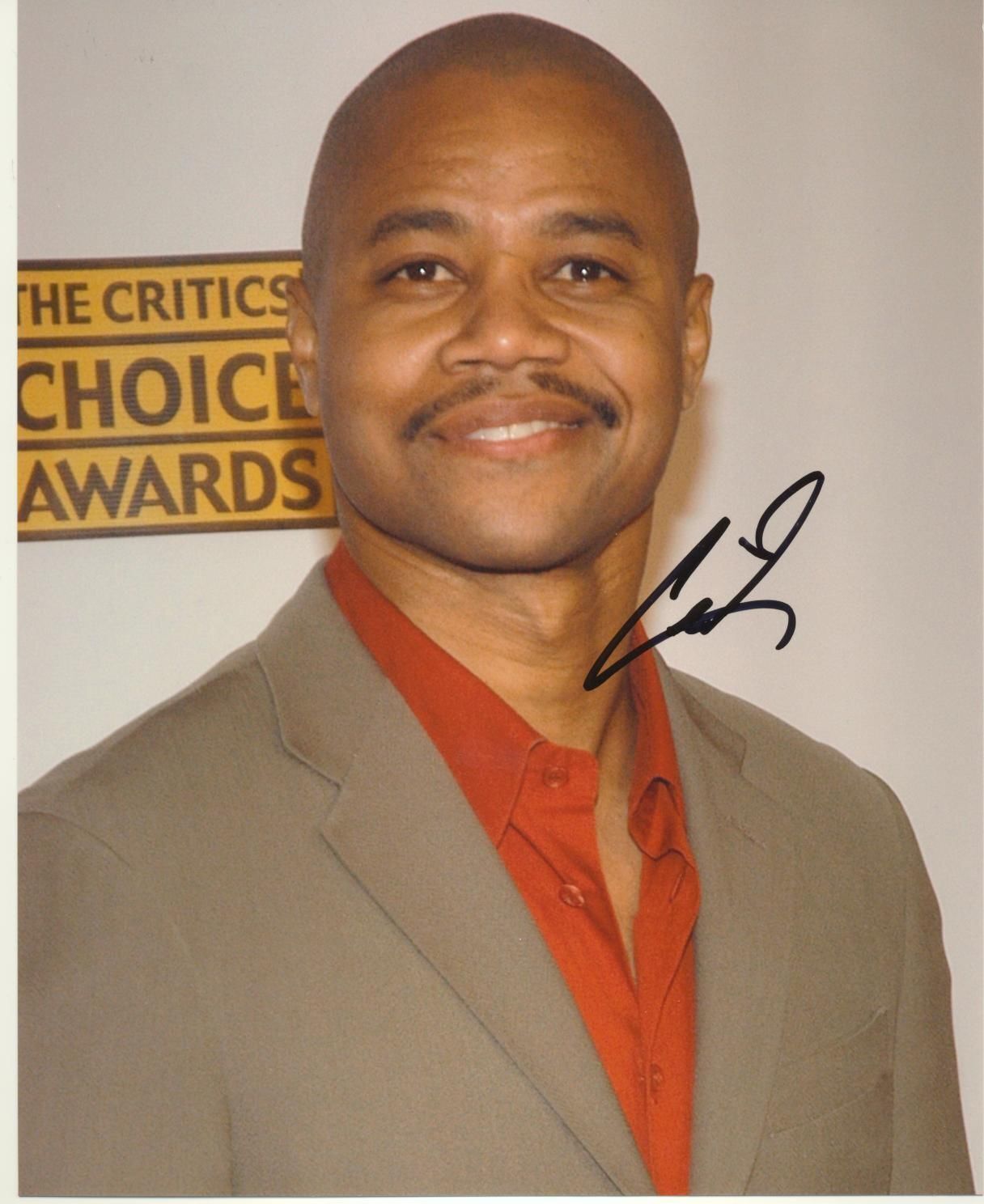 Cuba Gooding Jr Autograph Signed 10x8 Photo Poster painting AFTAL [8383]