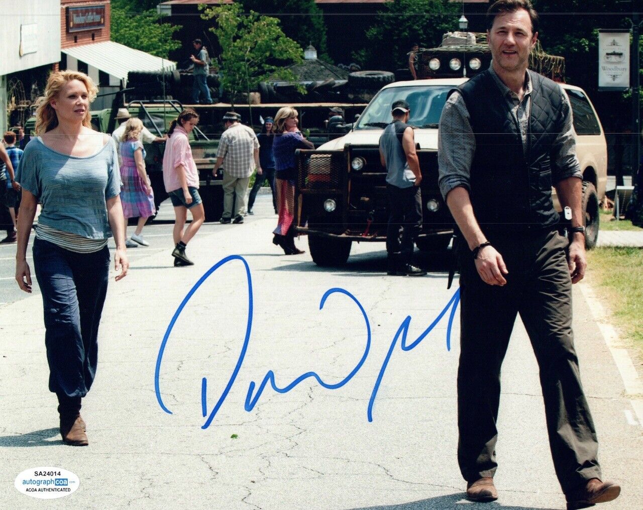 David Morrissey Signed Autograph 8x10 Photo Poster painting The Walking Dead Governor ACOA COA