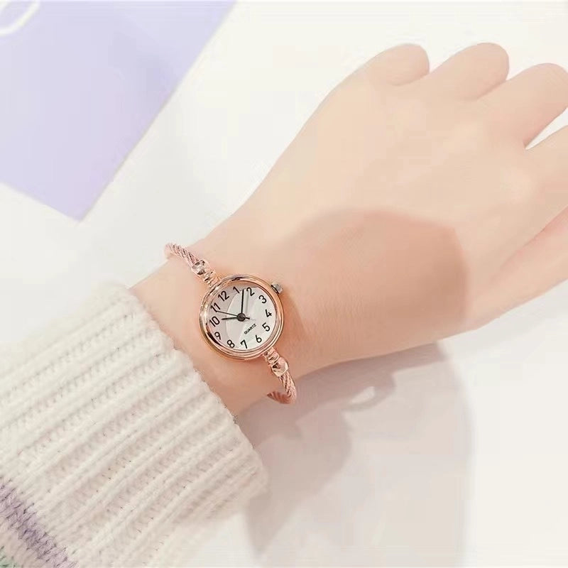 Minimalist Round Buckle Quartz Women’s Watches