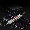 Power Bank, 40W Portable Charger With Real-time Charging Status Display, 3 Output 10000mAh Power Bank, Built-in USB-C Cable