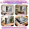 Snow Garden Kimono Lady Special Shaped 5D DIY Partial Drill Diamond Painting Kits for Adults Beginners Home Decor Diamonds Dots Gem Art Kits Diamond Art Kit 11.81 X11.81inch