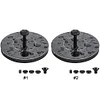 1W Floating Solar Water Fountain Pump for Garden Pond Pool Fish Tank Bird Bath