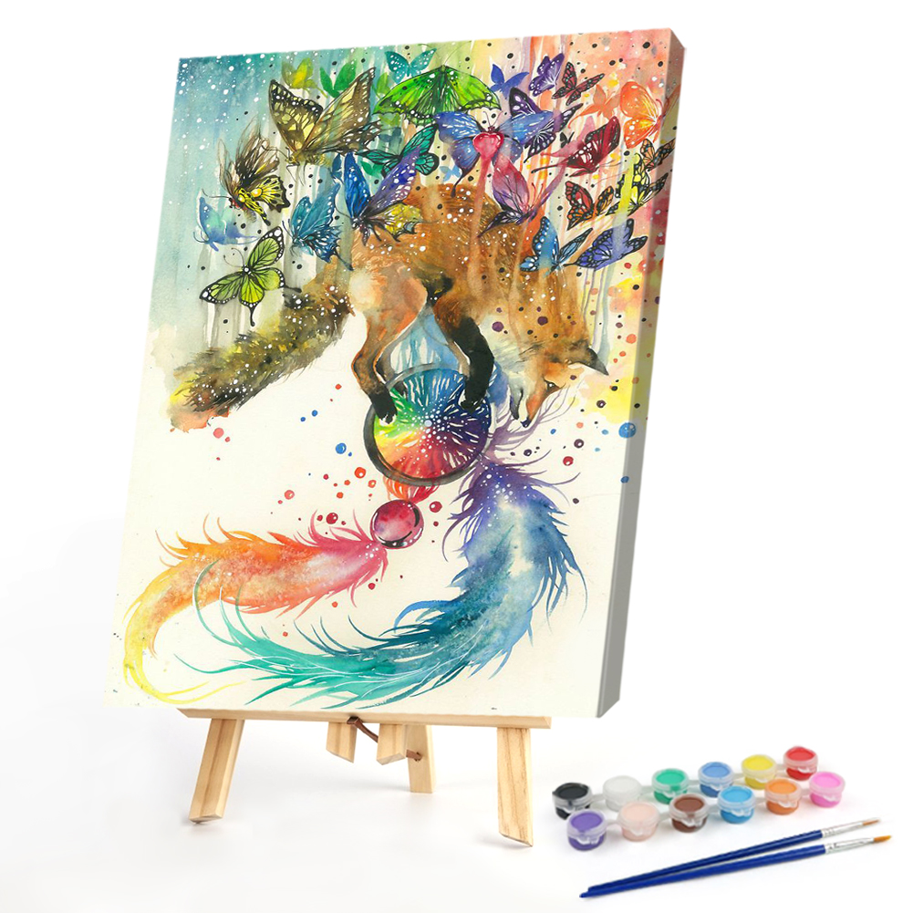 

40*50CM - Paint By Numbers - Animal Dreamcatche, 501 Original