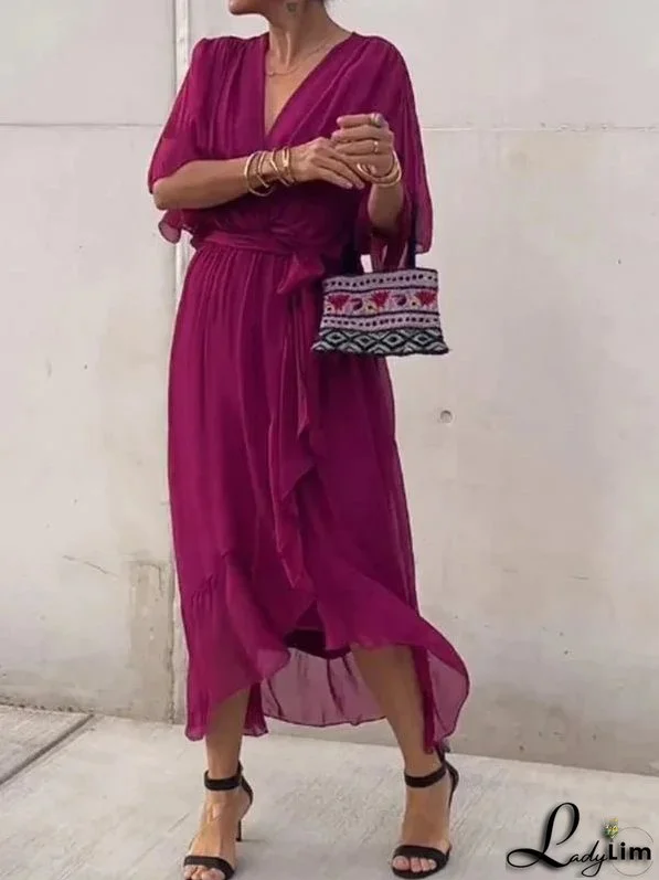 Luxurious and Breezy Dress