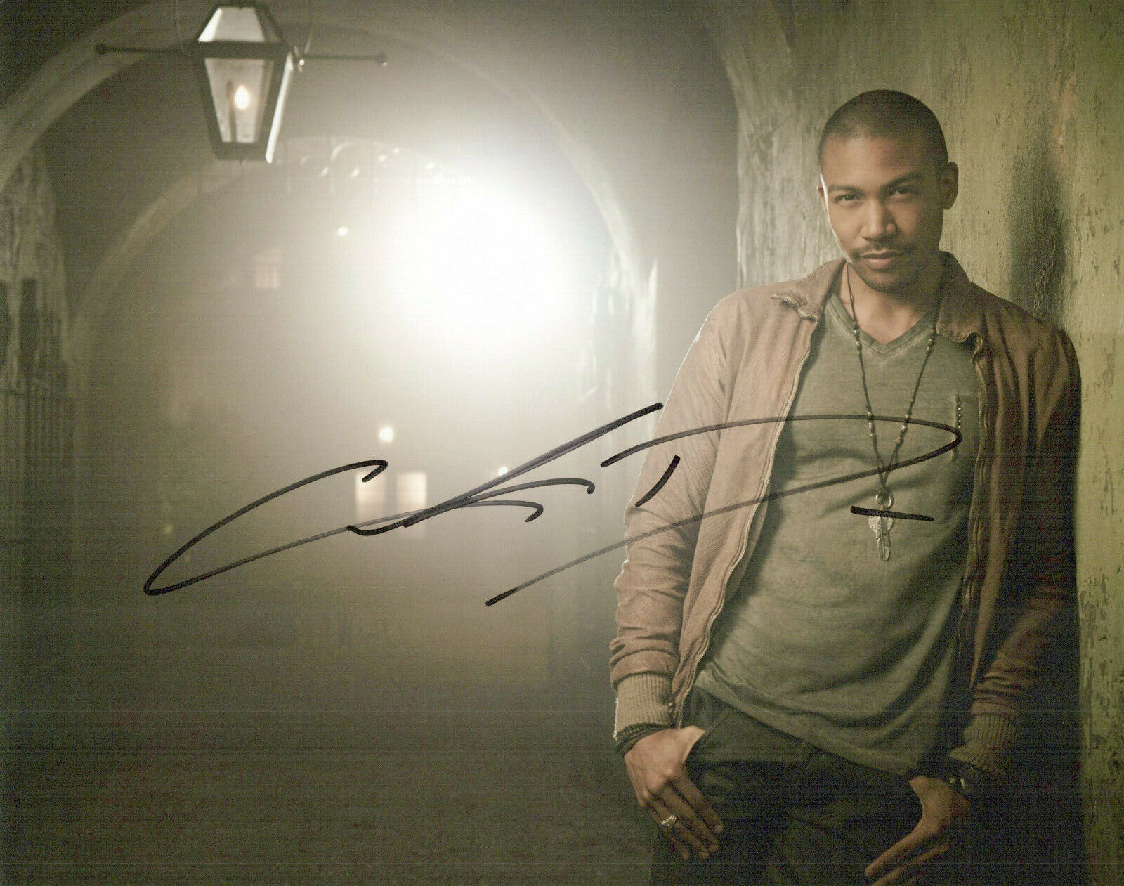 Charles Michael Davis The Original autographed Photo Poster painting signed 8x10 #4 Marcel