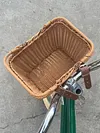 Bike Front Basket with Handles Cute Square Bicycle Basket for Kids Adult Bikes