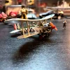 1:72 Scale World War I British Bristol Bulldog Biplane Die-on Collector's Model