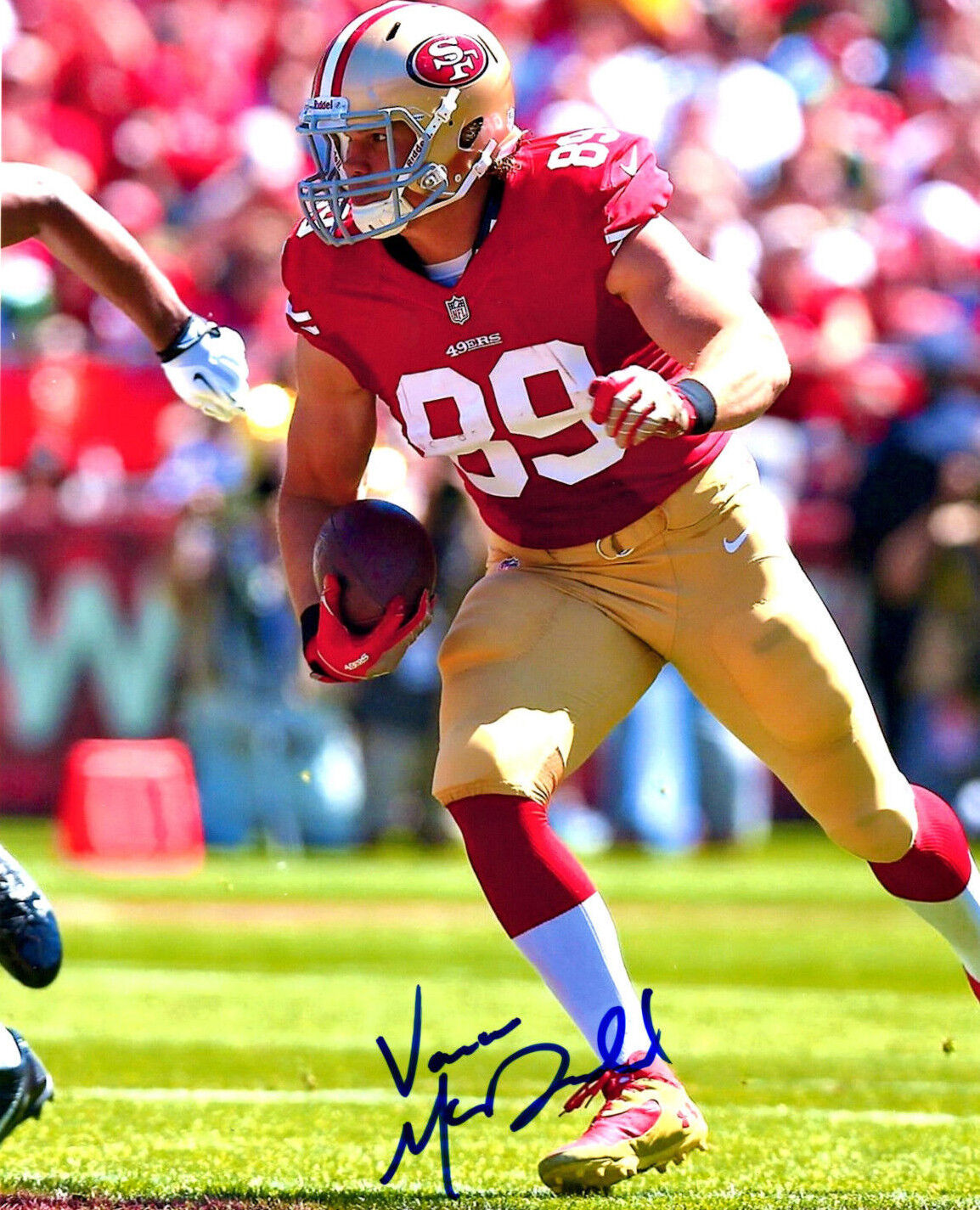 Vance McDonald San Fran 49ers signed autographed 8x10 football Photo Poster painting Rice Owls!