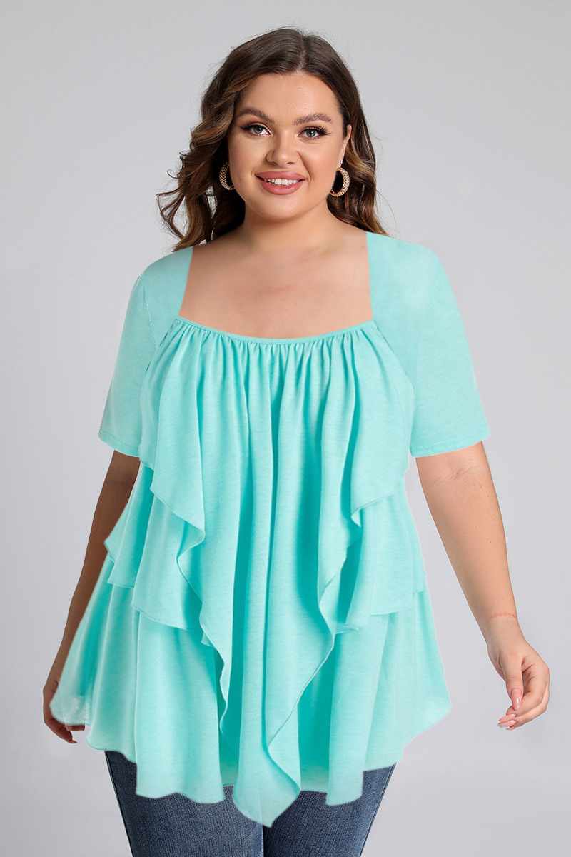 Flycurvy | Plus Size Casual Tops for Women