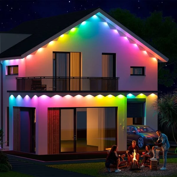 Courtyard Tok 🎅Early Christmas 49%OFF -Smart Rainbow LED Permanent Outdoor Light